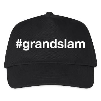 GRAND SLAM Hashtag - Kinder Basecap - Schwarz - Vorne