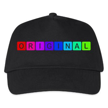 Original - Kids’ Baseball Cap - black - Front