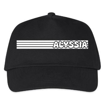 Style Alyssia - Casquette de baseball Enfant - noir - Devant