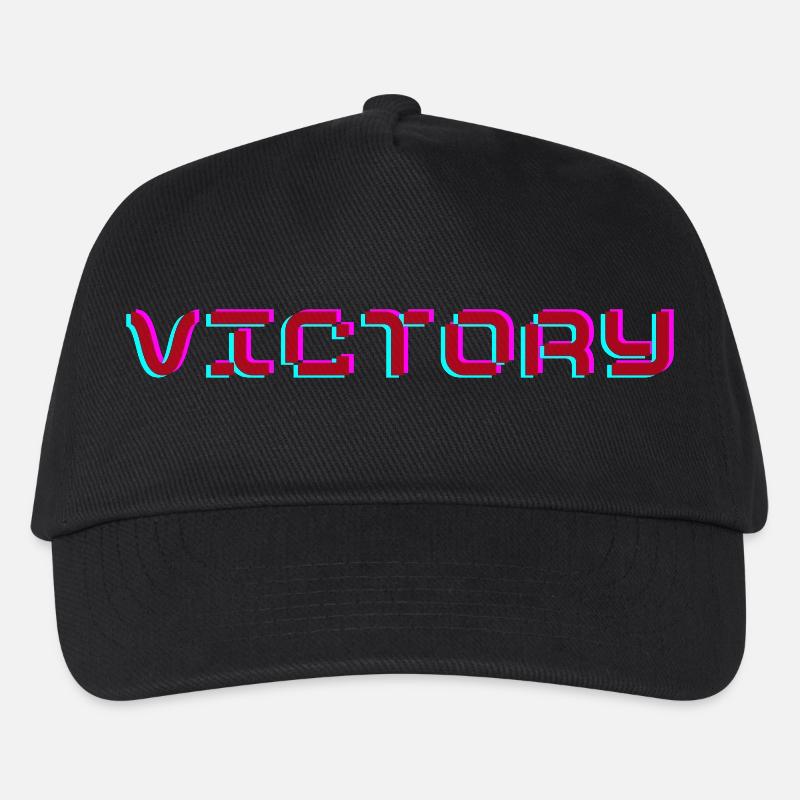 Victory - Kinder Basecap - Schwarz