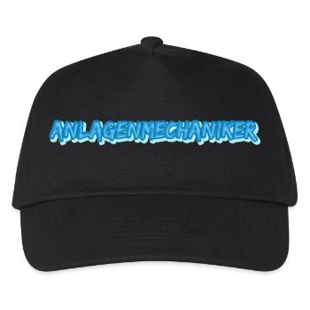 Job Anlagenmechaniker - Kinder Basecap - Schwarz - Vorne