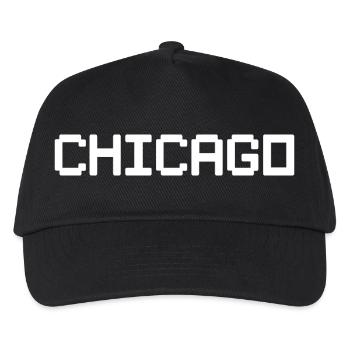 CHICAGO - Kinder Basecap - Schwarz - Vorne