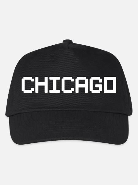 CHICAGO - Kinder Basecap - Schwarz