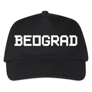 BEOGRAD Belgrade Belgrad - Kinder Basecap - Schwarz - Vorne