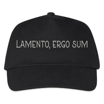 Lament - Kids’ Baseball Cap - black - Front