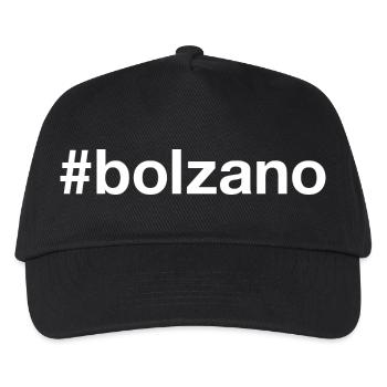BOLZANO Hashtag - Kinder Basecap - Schwarz - Vorne
