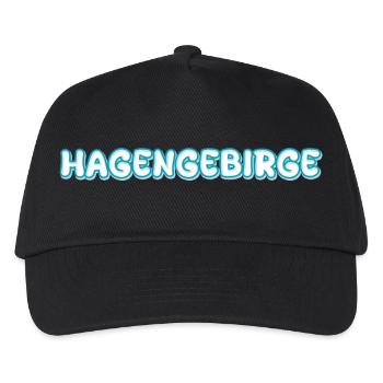 Trekking Hagengebirge - Kinder Basecap - Schwarz - Vorne