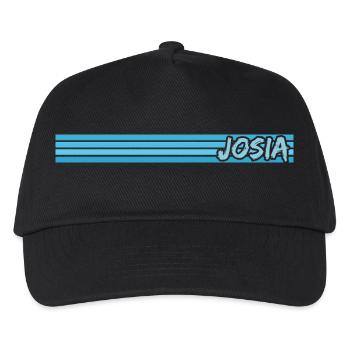 Josi als Style - Kinder Basecap - Schwarz - Vorne