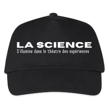 LA SCIENCE... in Experiences - Kids’ Baseball Cap - black - Front