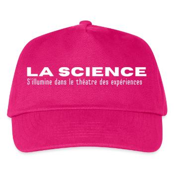 LA SCIENCE... in Experiences - Kids’ Baseball Cap - fuchsia - Front