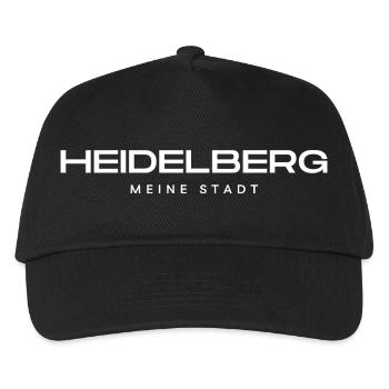 Heidelberg - Kinder Basecap - Schwarz - Vorne