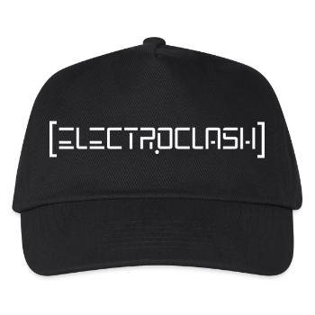Electroclash Underground Club Logo - Kids’ Baseball Cap - black - Front