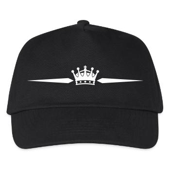 Crown Majesty - Kids’ Baseball Cap - black - Front