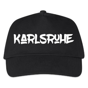 Karlsruhe - Baden-Wüttemberg - Durlach - Kinder Basecap - Schwarz - Vorne