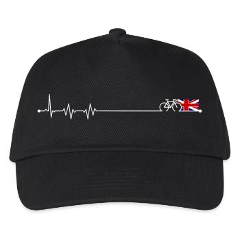 Cycle Route UK Emblem - Kids’ Baseball Cap - black - Front