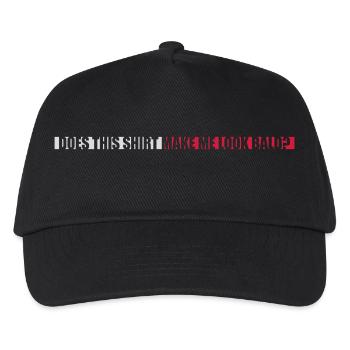 look bald shirt quote - Kids’ Baseball Cap - black - Front