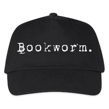 BOOKWORM - Kids’ Baseball Cap - black - Front