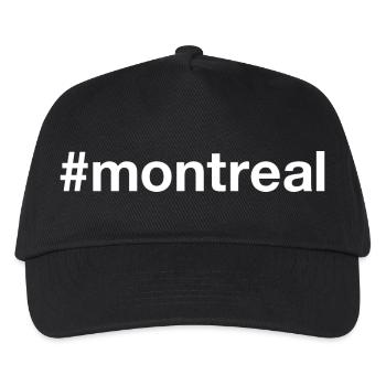 MONTREAL Australia Hashtag - Kinder Basecap - Schwarz - Vorne
