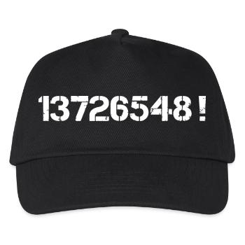 13726548 V8 Engine Sayings Piston Cylinder Car - Kids’ Baseball Cap - black - Front