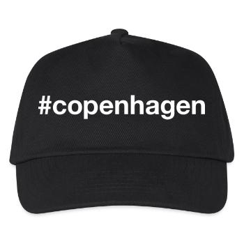 COPENHAGEN Hashtag - Kids’ Baseball Cap - black - Front