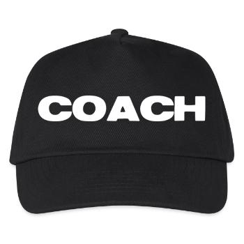 Coach Bold - Kids’ Baseball Cap - black - Front