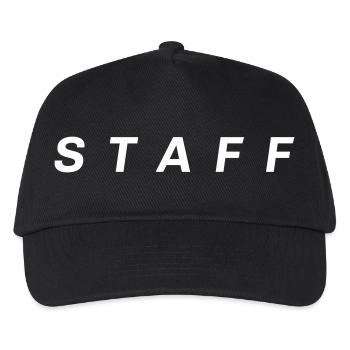 Staff - Kinder Basecap - Schwarz - Vorne