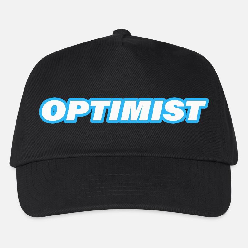 OPTIMIST - Kinder Basecap - Schwarz