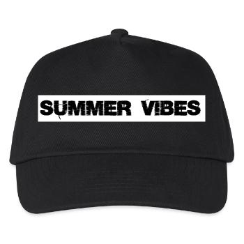 Ambiance estivale - Casquette de baseball Enfant - noir - Devant