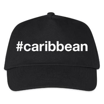 CARIBBEAN Karibik Hashtag - Kids’ Baseball Cap - black - Front