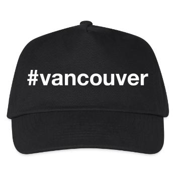VANCOUVER Canada Kanada - Kinder Basecap - Schwarz - Vorne