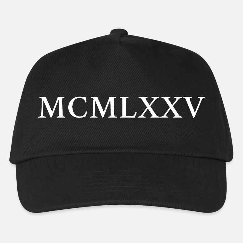 MCMLXXV (1975) - Kinder Basecap - Schwarz