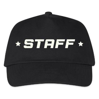 Staff - Kinder Basecap - Schwarz - Vorne