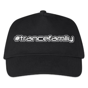 TranceFamily - Kinder Basecap - Schwarz - Vorne