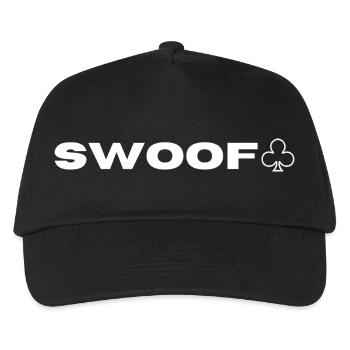 Swoof ♧ br schweiz Ich kann das Design nicht sehen - Kinder Basecap - Schwarz - Vorne