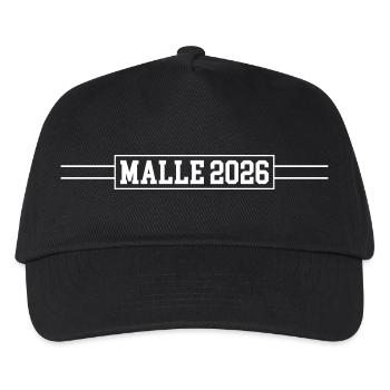 Malle 2026 - Kids’ Baseball Cap - black - Front