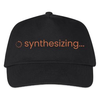 synthesizing... Loading Spinner for Idea People - Kids’ Baseball Cap - black - Front