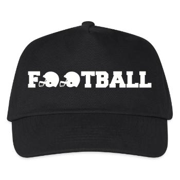 football - Kinder Basecap - Schwarz - Vorne