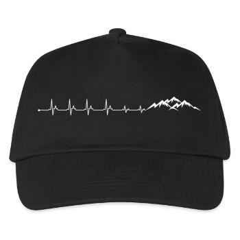 Pulse to Summit Mountain Adventure - Kids’ Baseball Cap - black - Front