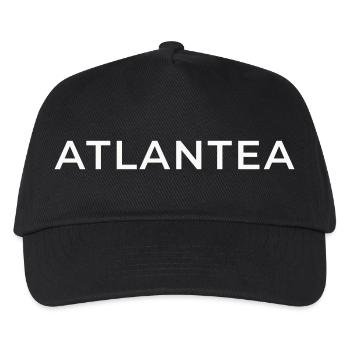 ATLANTEA – Atlantischer Lebensstil - Kinder Basecap - Schwarz - Vorne