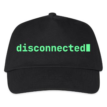 Feeling Disconnected | Developer mood  - Kinder Basecap - Schwarz - Vorne