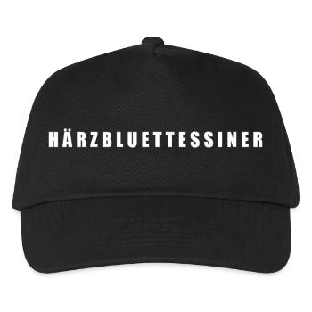 Härzbluettessiner Canton Ticino Ticino - Kids’ Baseball Cap - black - Front