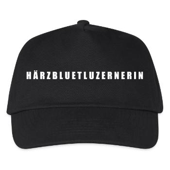 Härzbluetlucerne, Canton of Lucerne, Switzerland - Kids’ Baseball Cap - black - Front