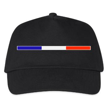 Rectangle 1 - Casquette de baseball Enfant - noir - Devant