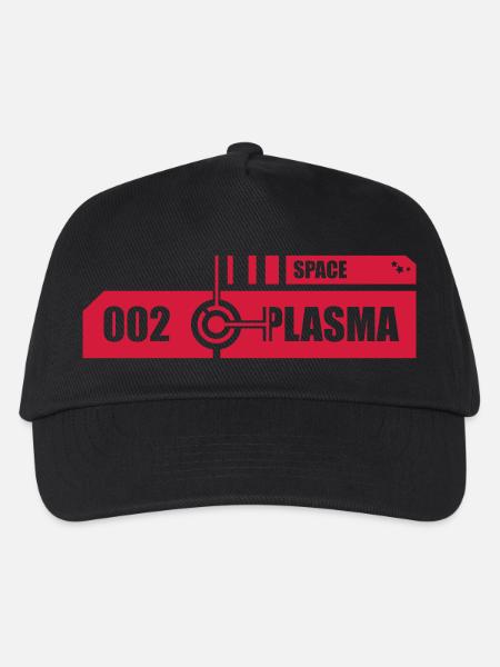 Space Plasma - Kinder Basecap - Schwarz