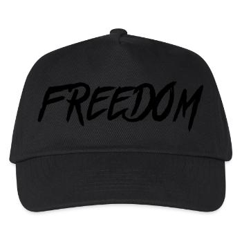 freedom - Kids’ Baseball Cap - black - Front