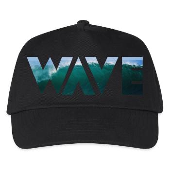Wave - Welle - Kids’ Baseball Cap - black - Front