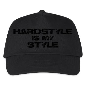 hardstyle is my style - Kinder Basecap - Schwarz - Vorne