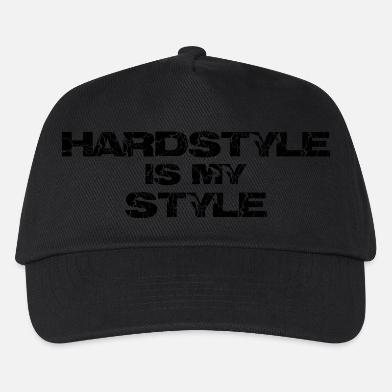 hardstyle is my style - Kinder Basecap - Schwarz