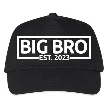 Big Bro Est. 2023 Promoted To Big Brother - Kids’ Baseball Cap - black - Front