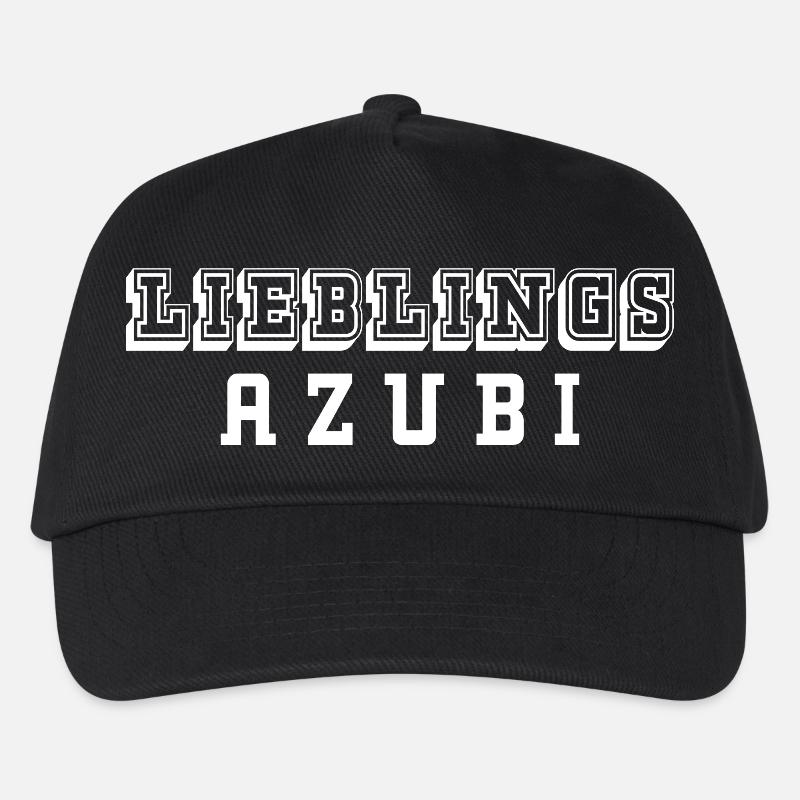 Lieblings Azubi Tshirt black - Kinder Basecap - Schwarz